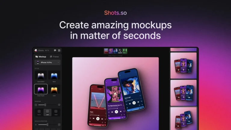 Shots.so – Tạo mockup chuyên nghiệp chỉ trong vài giây