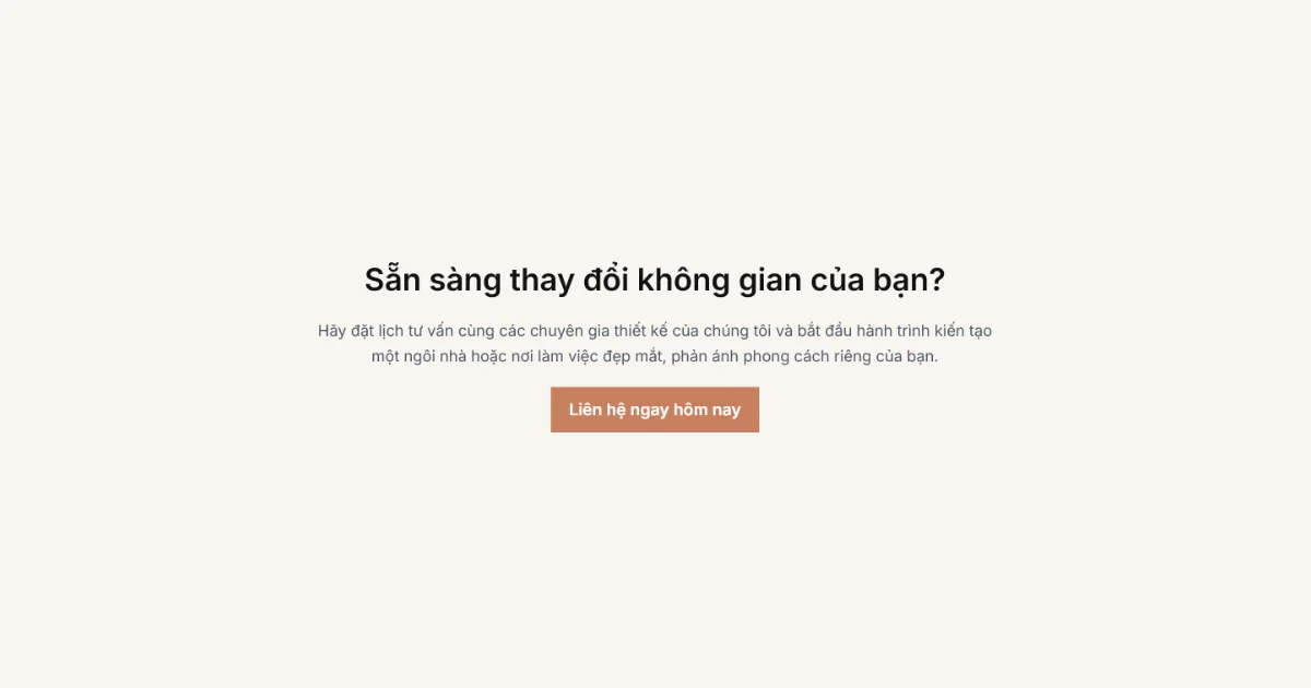 Thư Viện Mẫu HXN - CTA có tiêu đề và nút hành động